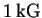 $ 1\ensuremath{\unskip\,\mathrm{kG}}$